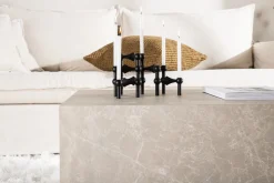 Fjôrd Salontafel York Beige Marmerlook Mdf 60x80cm