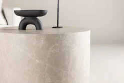 Fjôrd Salontafel York Ø80cm Beige