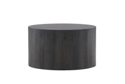 Fjôrd Salontafel York Ø80cm Zwart
