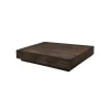 Fjôrd Salontafel York Donkerbruin MDF 80x80cm