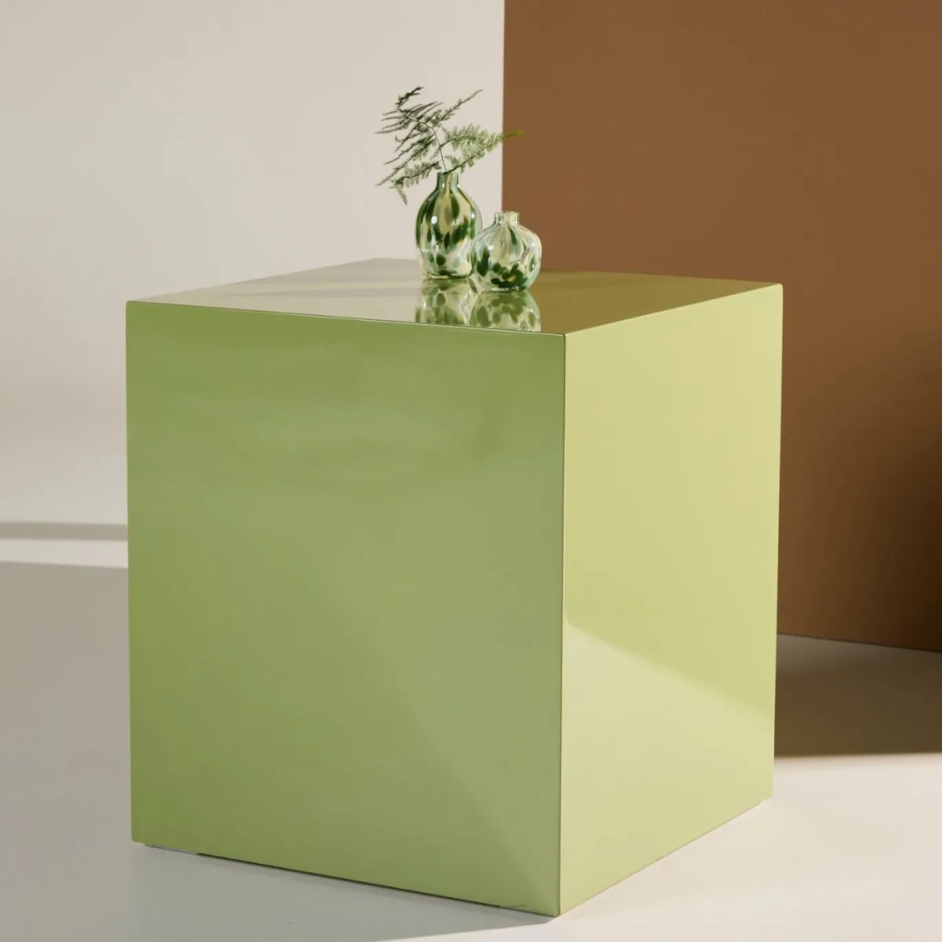 Fjôrd Salontafel York Lichtgroen 40x40cm