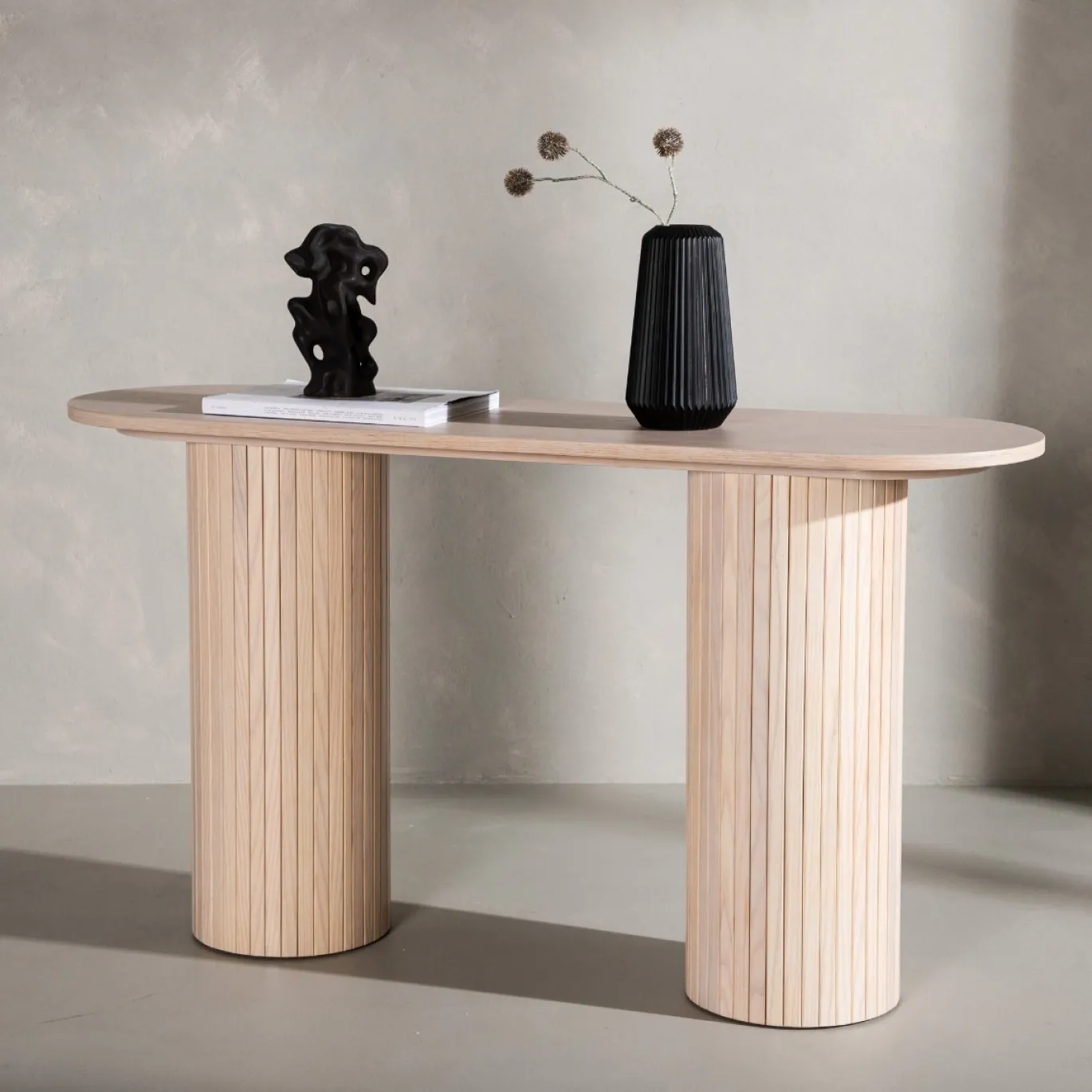 Fjôrd Sidetable Bianca Beige 130cm