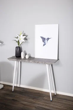 Fjôrd Sidetable Edge Wit Betonlook