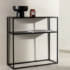 Fjôrd Sidetable Georgetown Zwart