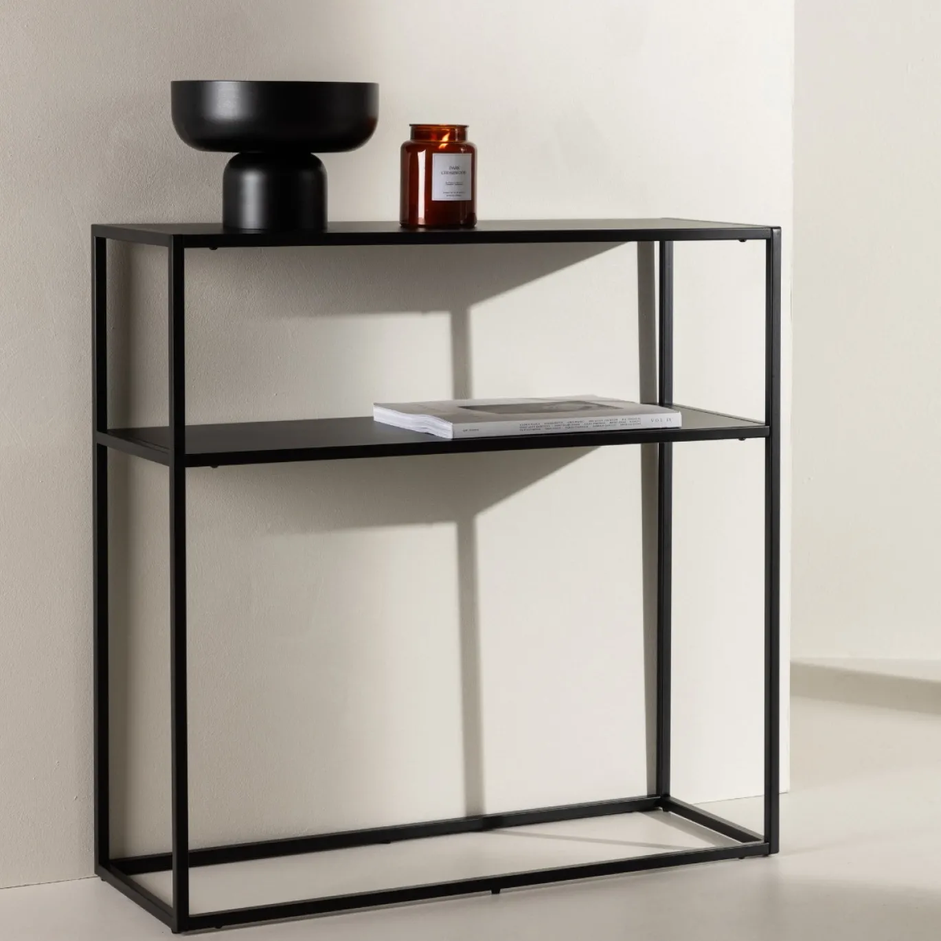 Fjôrd Sidetable Georgetown Zwart