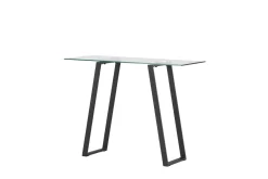 Fjôrd Sidetable Horten Chrome Zilver Glas