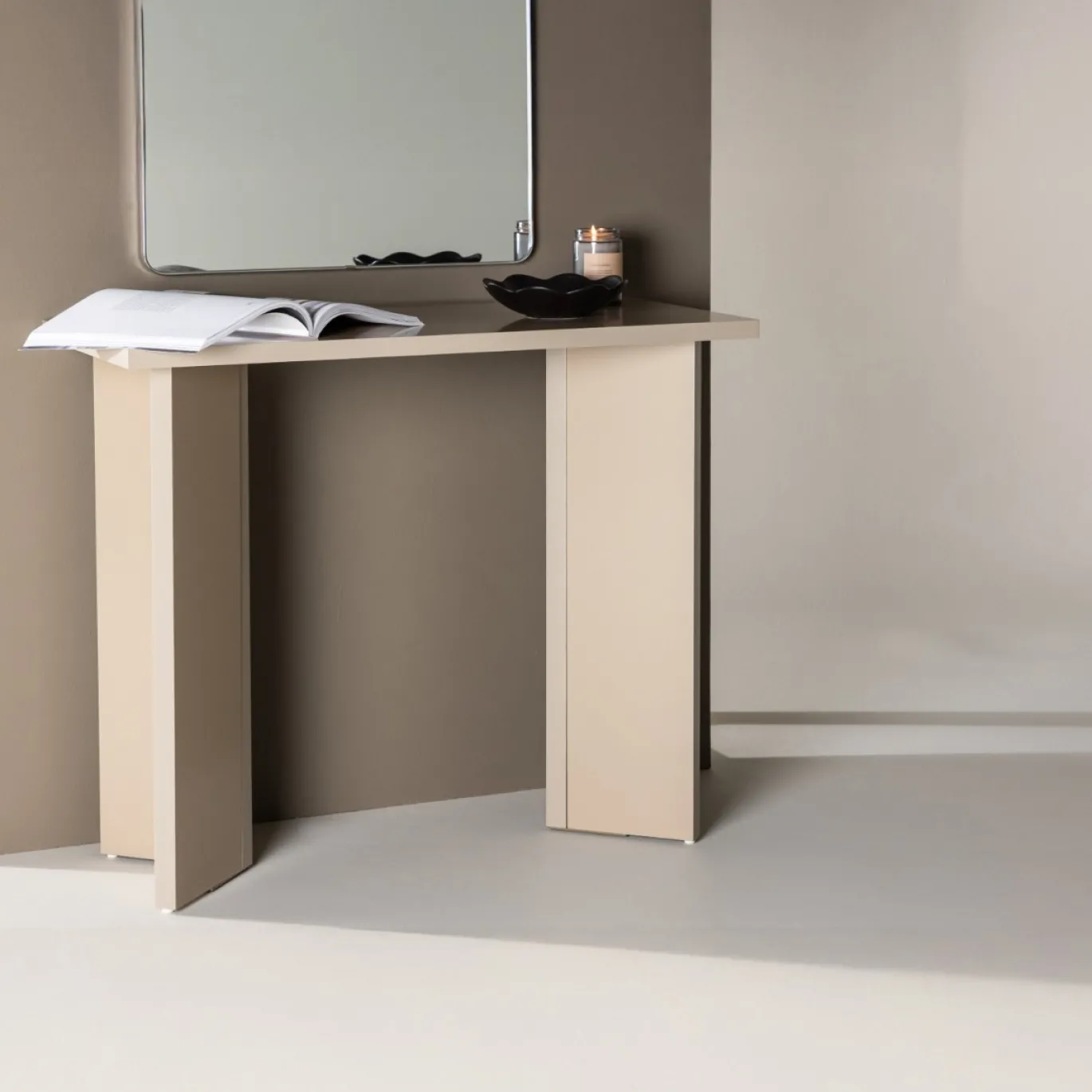 Fjôrd Sidetable Kristiansund Beige