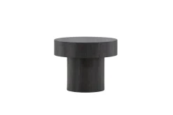 Fjôrd Sidetable Malung ⌀50cm Zwart