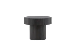 Fjôrd Sidetable Malung ⌀50cm Zwart