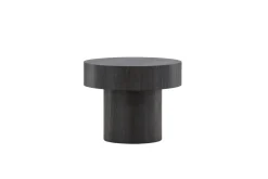 Fjôrd Sidetable Malung ⌀50cm Zwart