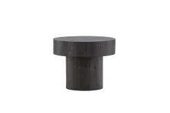 Fjôrd Sidetable Malung ⌀50cm Zwart