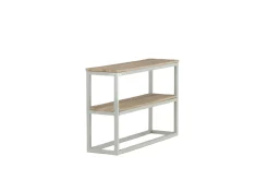 Fjôrd Sidetable Rise Dubbel Grijs Ash 110x30x70cm