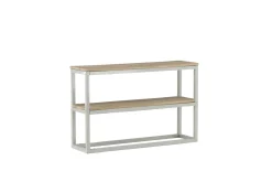 Fjôrd Sidetable Rise Dubbel Grijs Ash 110x30x70cm