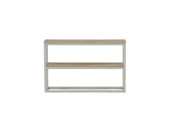 Fjôrd Sidetable Rise Dubbel Grijs Ash 110x30x70cm