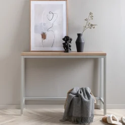 Fjôrd Sidetable Rise Grijs Ash 110x30x80cm