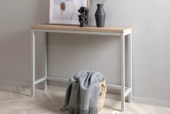 Fjôrd Sidetable Rise Grijs Ash 110x30x80cm