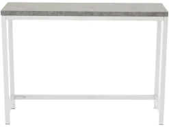 Fjôrd Sidetable Rise Wit/Betonlook 110x30x80cm