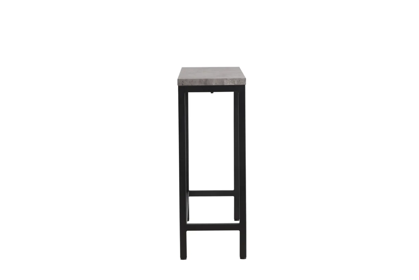 Fjôrd Sidetable Rise Zwart/Betonlook 110x30x80cm
