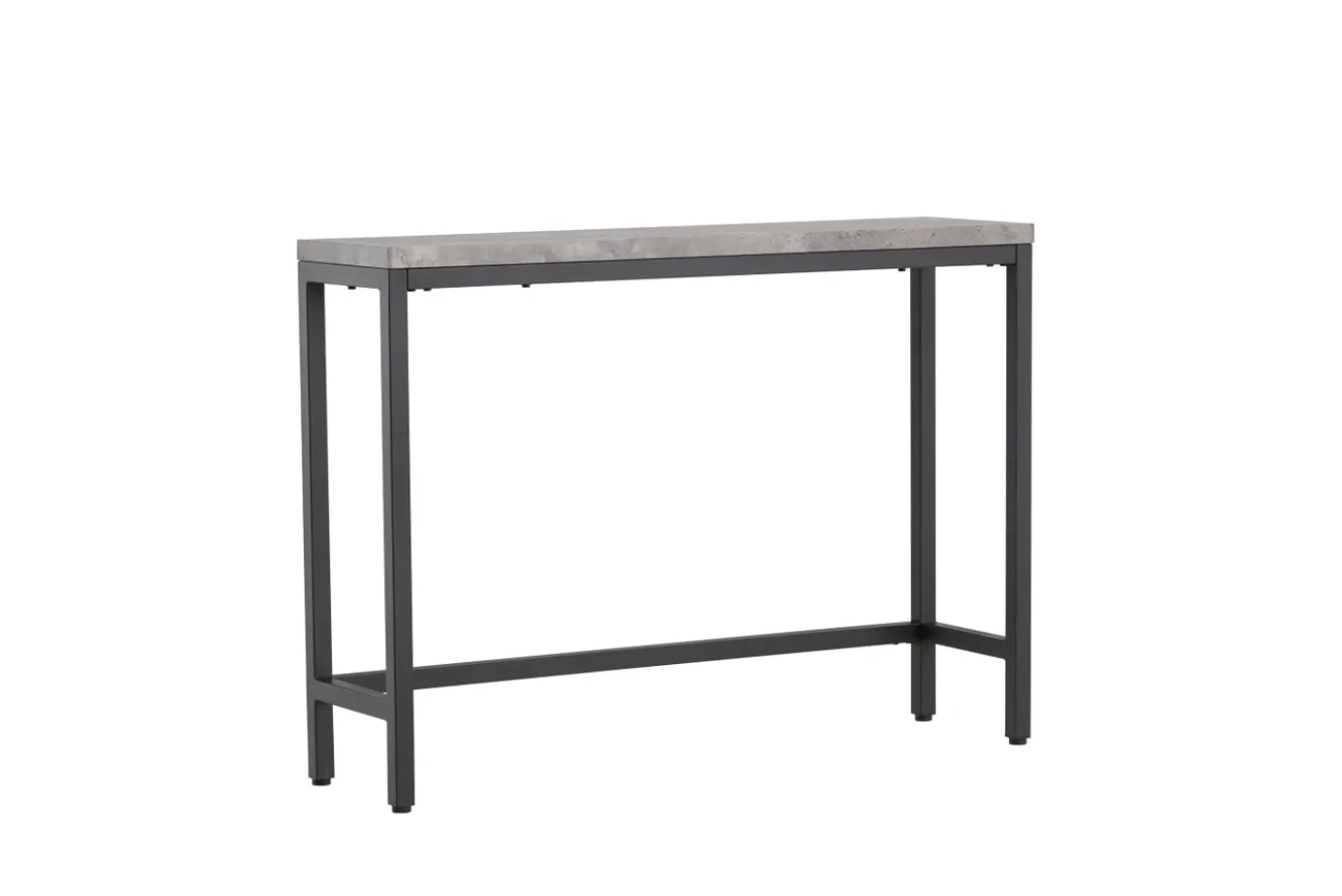 Fjôrd Sidetable Rise Zwart/Betonlook 110x30x80cm