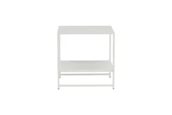 Fjôrd Sidetable Staal Wit 50x50cm