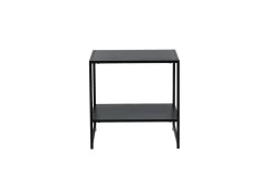 Fjôrd Sidetable Staal Zwart 50x50cm