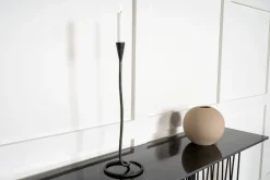 Fjôrd Sidetable Stone 130cm Artifical Zwart