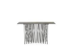 Fjôrd Sidetable Stone 130cm Artifical Zwart
