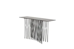 Fjôrd Sidetable Stone 130cm Artifical Zwart