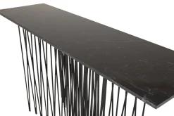 Fjôrd Sidetable Stone 130cm Artifical Zwart