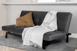 Fjôrd Slaapbank Bodil Donkergrijs Velvet 180cm