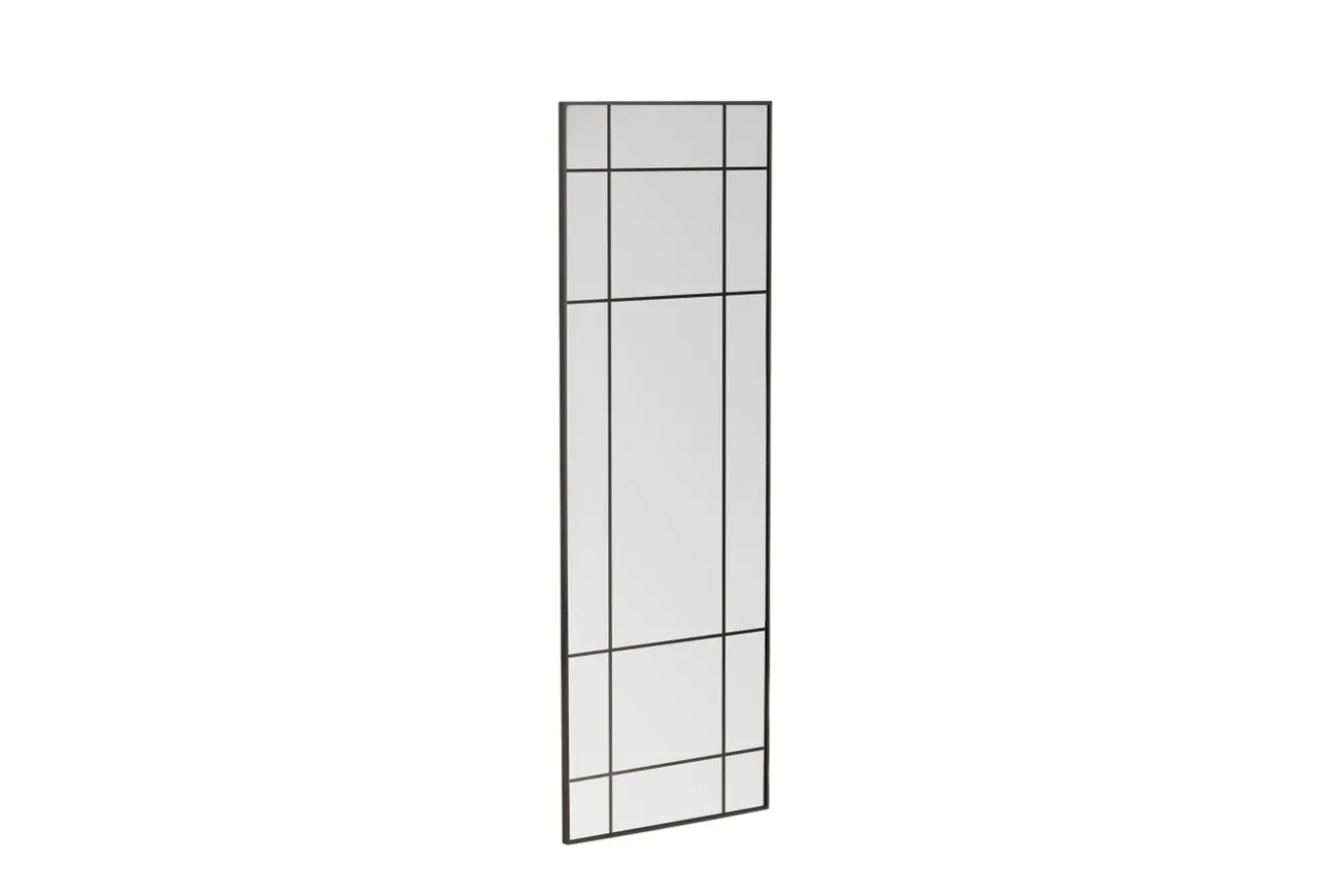 Fjôrd Spiegel Lake Mat Zwart Glas 90x180cm