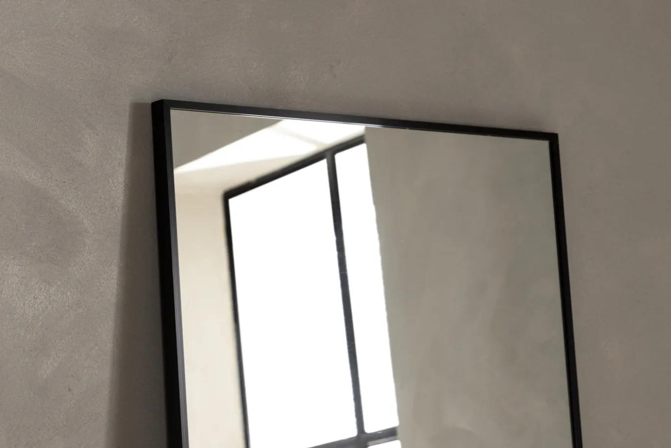 Fjôrd Staande Spiegel Dalton 193cm Zwart