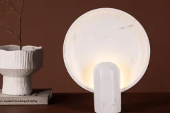 Fjôrd Tafellamp Angers Lichtgrijs Marmer