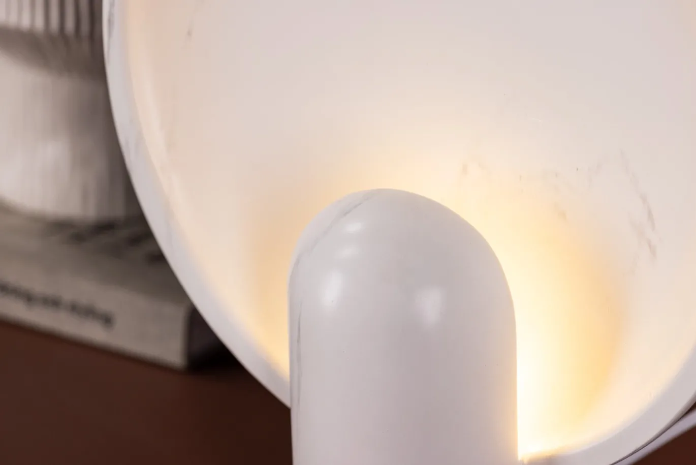 Fjôrd Tafellamp Angers Lichtgrijs Marmer