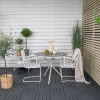 Fjôrd Tafel Parma 90 Wit/Grijs