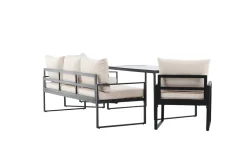 Fjôrd Tuinset Catania Zwart/Beige