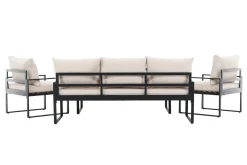 Fjôrd Tuinset Catania Zwart/Beige