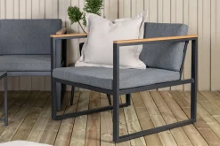 Fjôrd Tuinset Dakar Grijs/Zwart