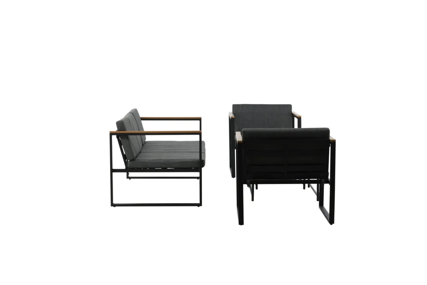Fjôrd Tuinset Dakar Grijs/Zwart