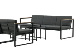 Fjôrd Tuinset Dakar Grijs/Zwart