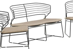 Fjôrd Tuinset Milano Aluminium Zwart Zand
