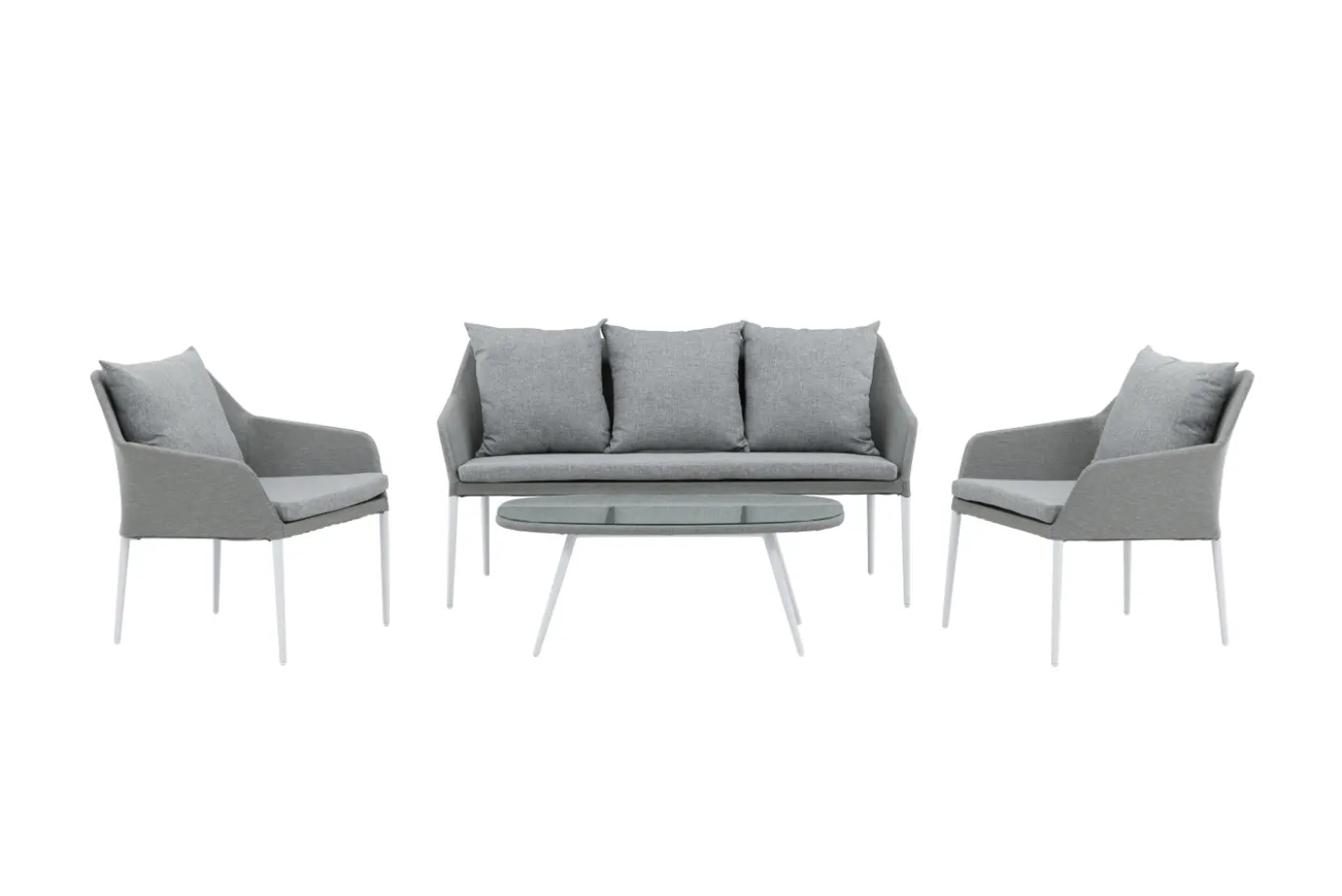 Fjôrd Tuinset Spoga Wit/Grijs