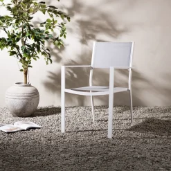 Fjôrd Tuinstoel Copacabana Grijs