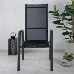 Fjôrd Tuinstoel Copacabana Zwart