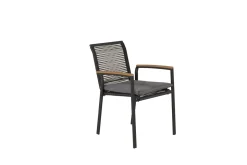 Fjôrd Tuinstoel Dallas Zwart