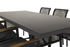 Fjôrd Tuinstoel Dallas Zwart