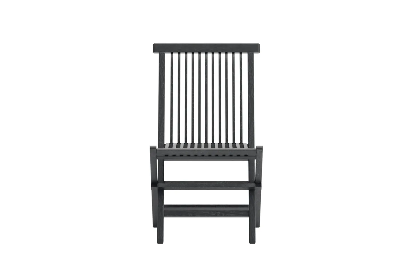Fjôrd Tuinstoel Kenya Teak Zwart