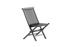 Fjôrd Tuinstoel Kenya Teak Zwart