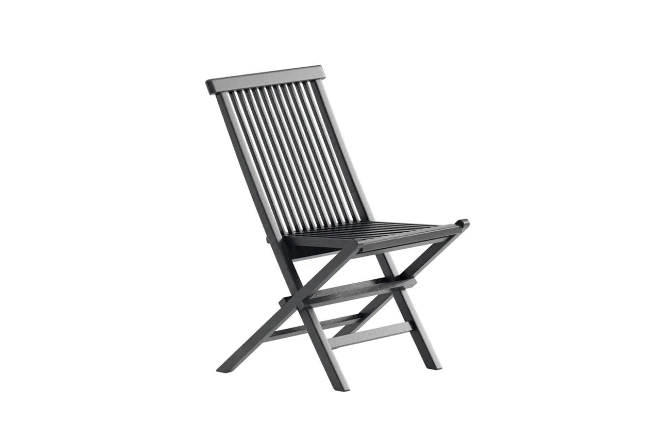 Fjôrd Tuinstoel Kenya Teak Zwart