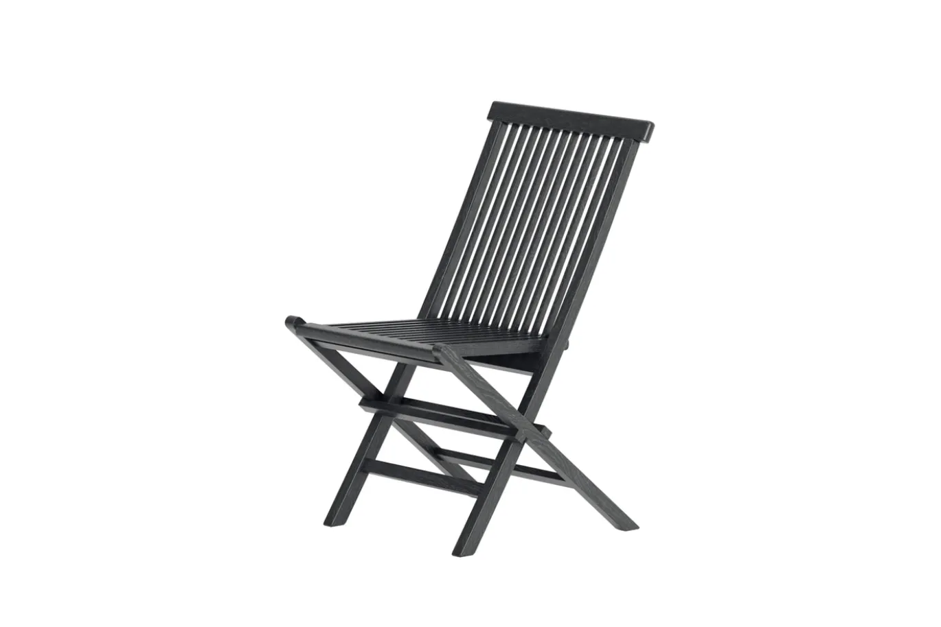 Fjôrd Tuinstoel Kenya Teak Zwart